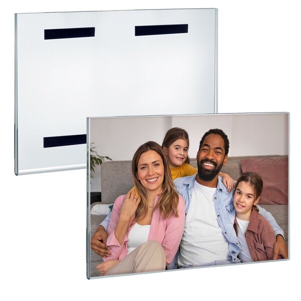 Clear Acrylic 14'' x 11'' Magnetic U-Frame, 2PK